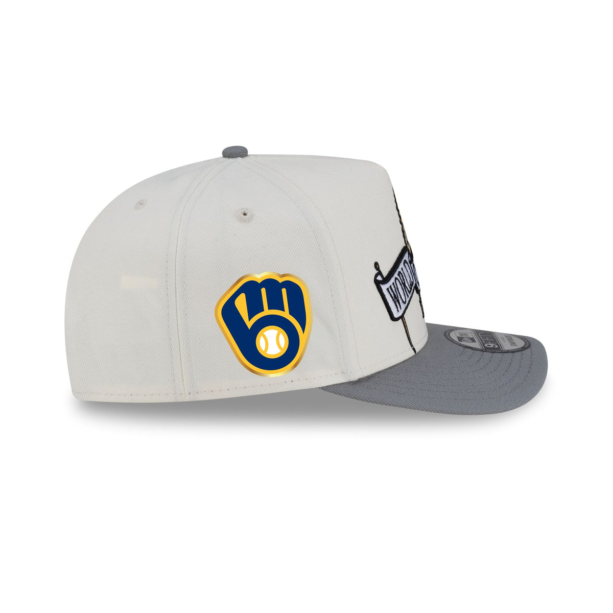 Milwaukee Brewers 2026 World Series Champions Parade 9FIFTY A-Frame Snapback Hat