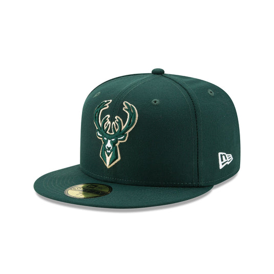 Milwaukee Bucks Team Color 59FIFTY Fitted Hat - New Era Cap