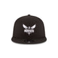 Charlotte Hornets Basic Black 9FIFTY Snapback Hat