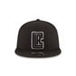 Los Angeles Clippers Basic Black 9FIFTY Snapback Hat