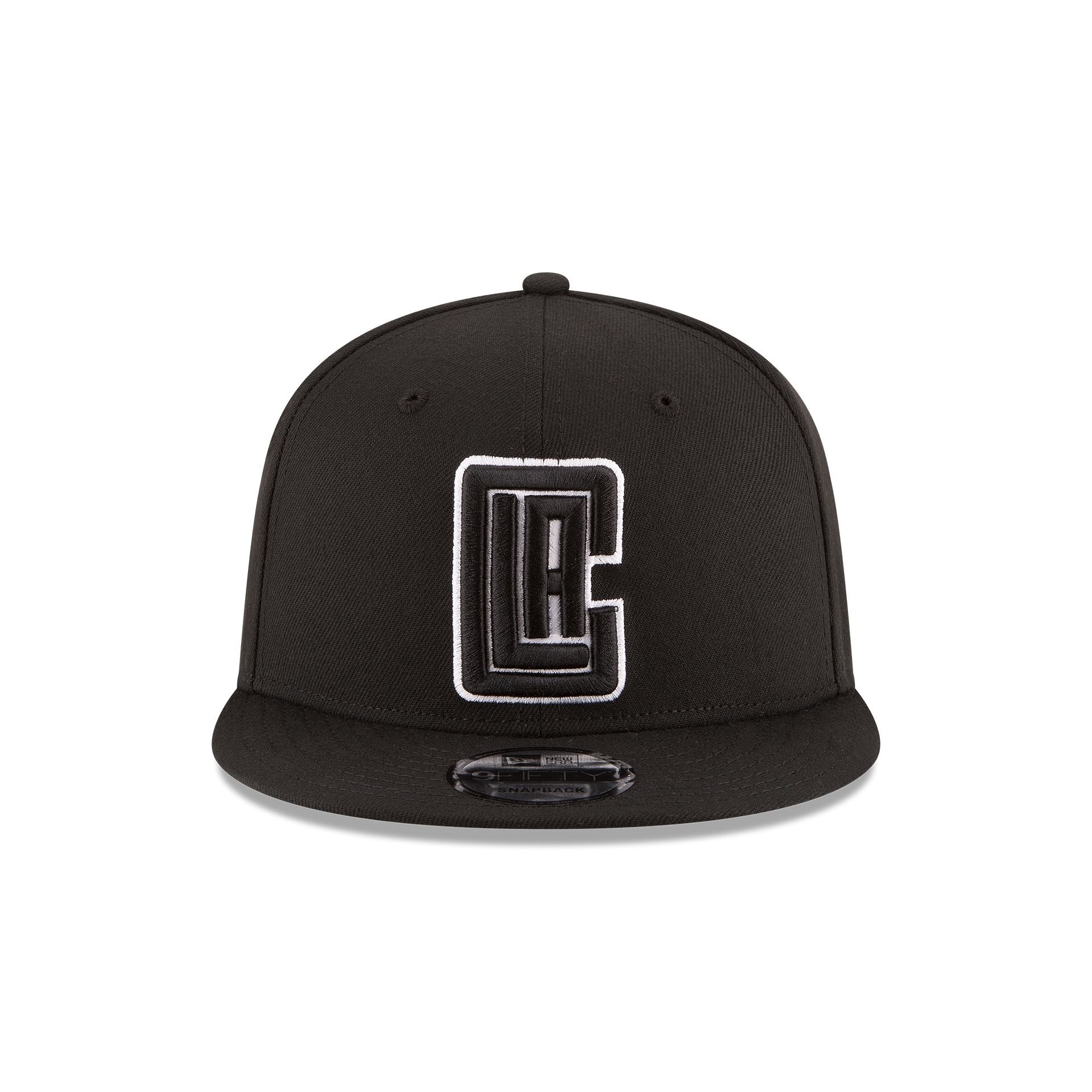 Los Angeles Clippers Basic Black 9FIFTY Snapback Hat