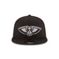 New Orleans Pelicans Basic Black 9FIFTY Snapback Hat