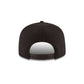 Philadelphia 76ers Basic Black 9FIFTY Snapback Hat
