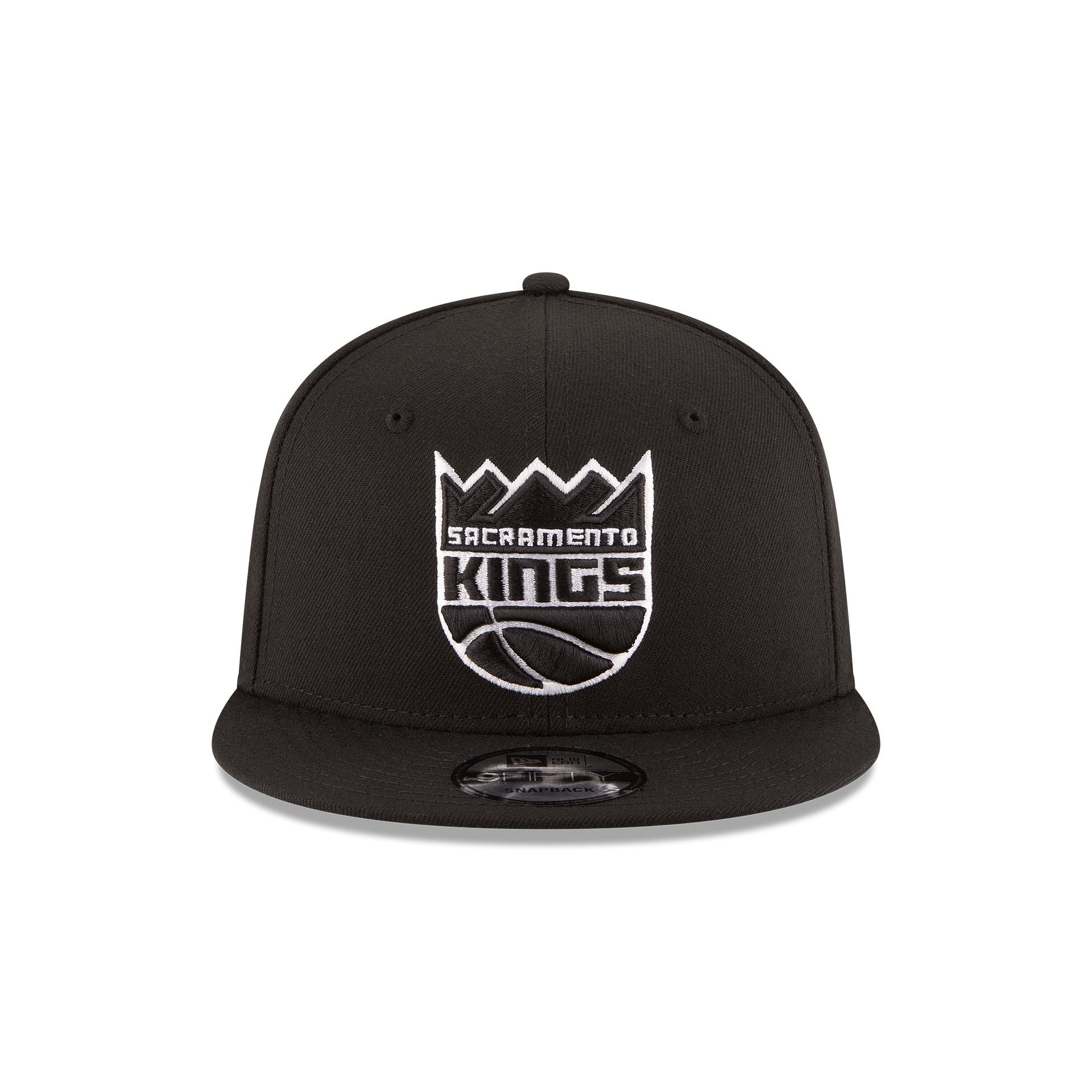 Sacramento Kings Basic Black 9FIFTY Snapback Hat
