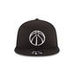 Washington Wizards Basic Black 9FIFTY Snapback Hat