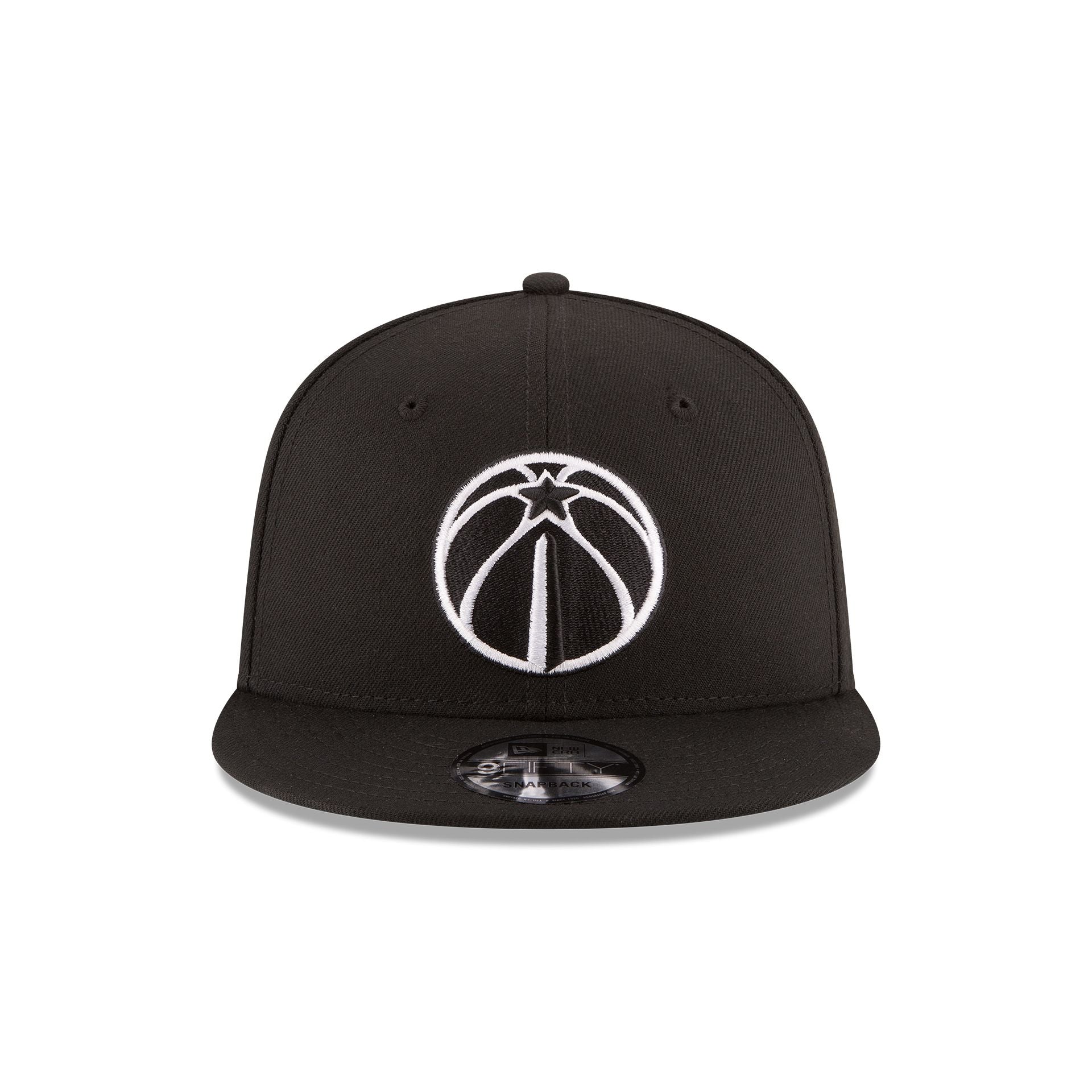Washington Wizards Basic Black 9FIFTY Snapback Hat