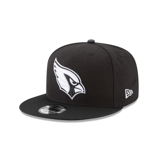 Arizona Cardinals Black and White 9FIFTY Snapback Hat - New Era Cap