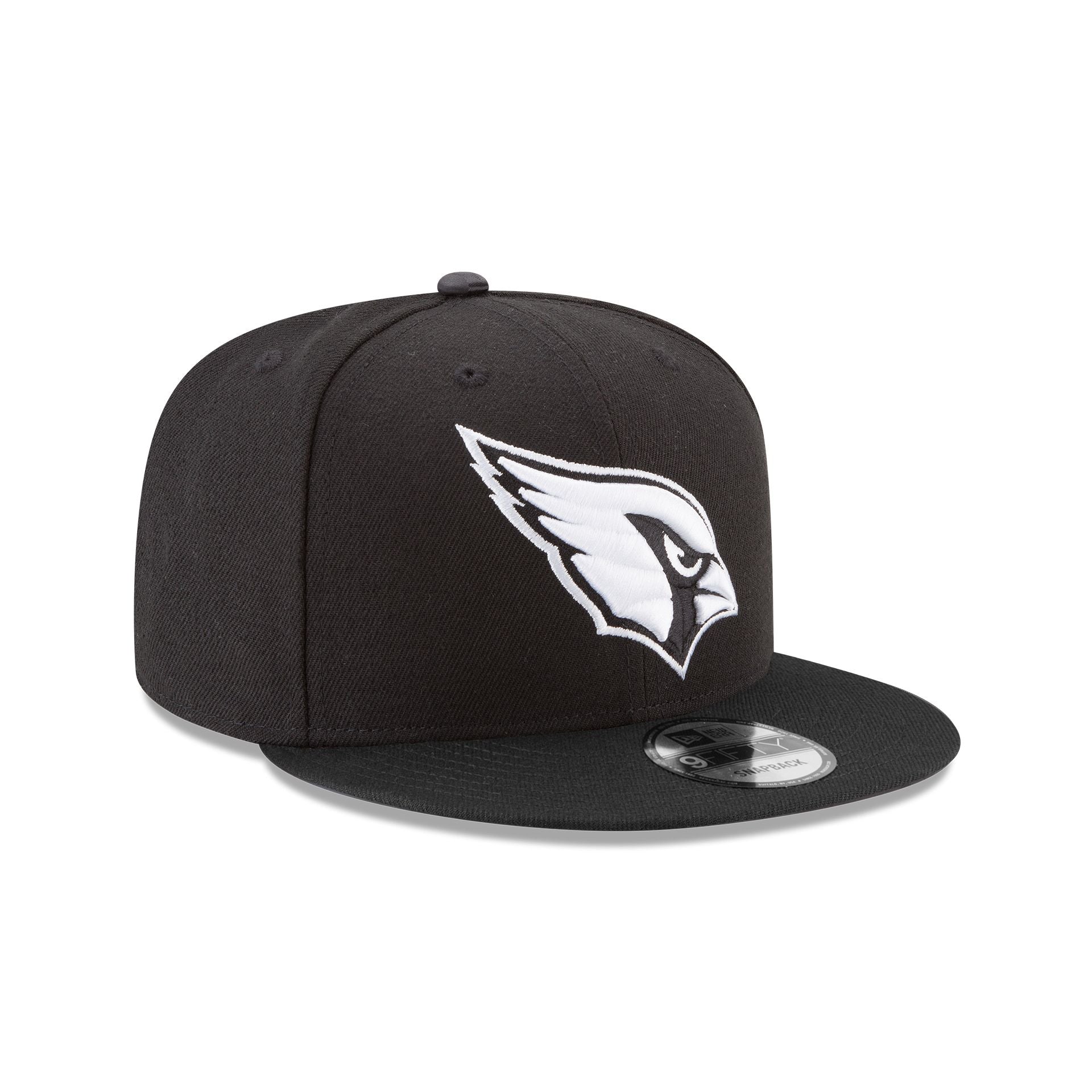 Arizona Cardinals Black and White 9FIFTY Snapback Hat