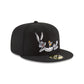 Looney Tunes Bugs Bunny Black 59FIFTY Fitted Hat