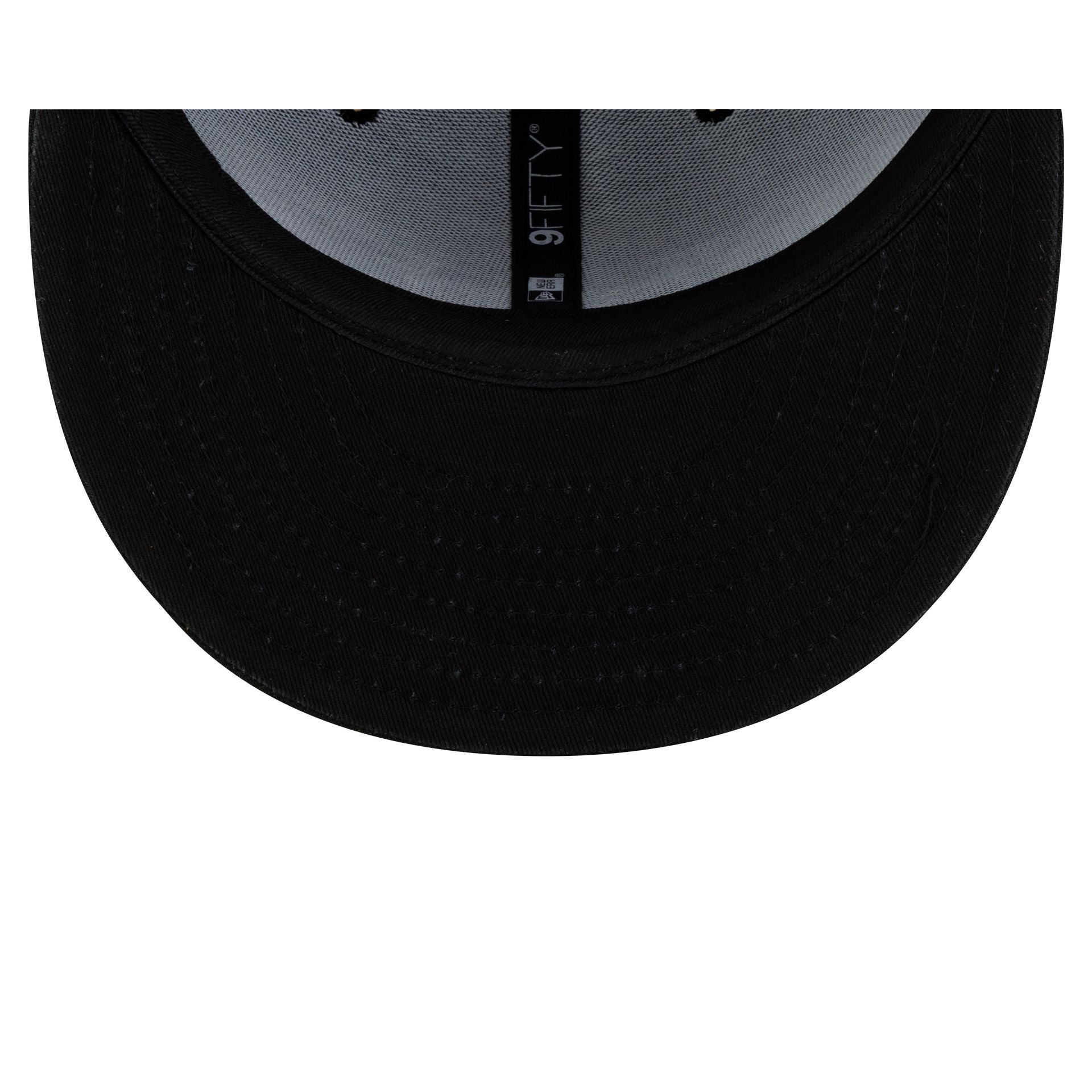 Houston Rockets Black and White 9FIFTY Snapback Hat