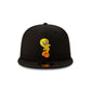 Looney Tunes Tweety Bird Black 59FIFTY Fitted Hat