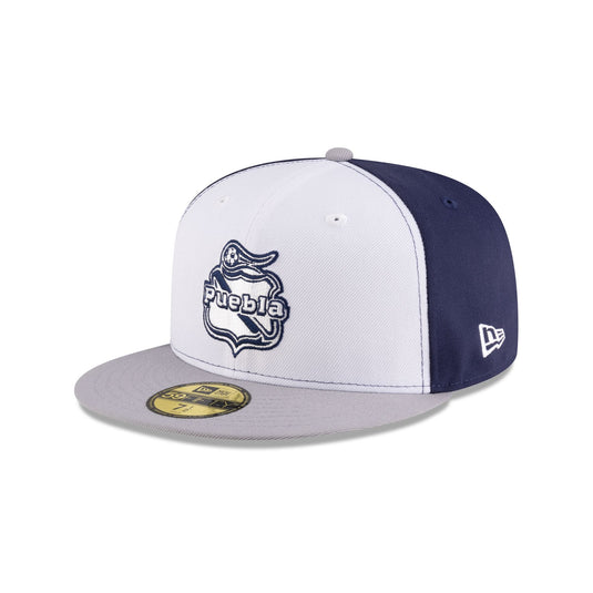 Club Puebla FC White 59FIFTY Fitted Hat - New Era Cap