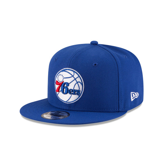 Philadelphia 76ers Team Color 9FIFTY Snapback Hat - New Era Cap