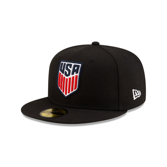 U.S. Soccer Men's National Team Black 59FIFTY Fitted Hat - New Era Cap