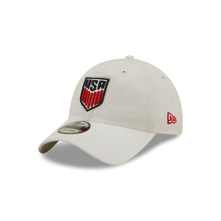 US Soccer White 9TWENTY Adjustable Hat
