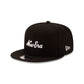 New Era Cap Script Black 9FIFTY Snapback