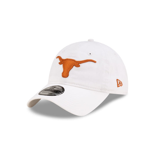 Texas Longhorns White 9TWENTY Adjustable Hat - New Era Cap