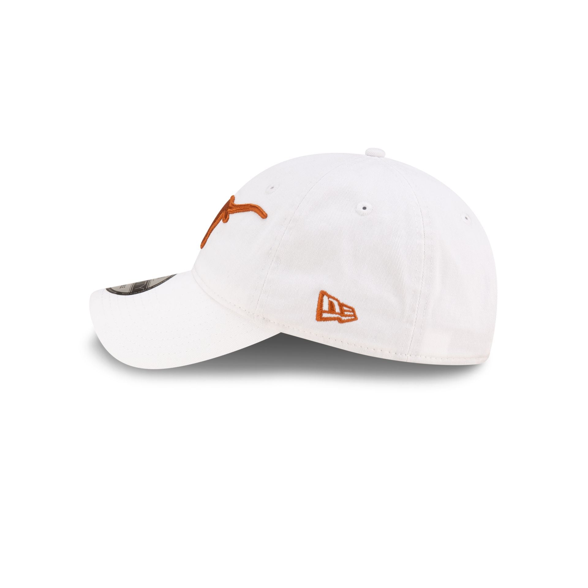 Texas Longhorns White 9TWENTY Adjustable Hat