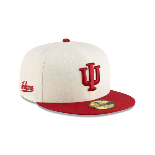 Indiana Hoosiers Chrome Pinot 59FIFTY Fitted - New Era Cap