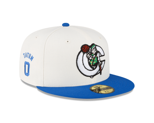 Boston Celtics X Concepts X Jayson Tatum Chrome Blue 59FIFTY Fitted Hat