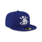 Born X Raised x Los Angeles Dodgers Royal and Pink 59FIFTY Fitted Hat