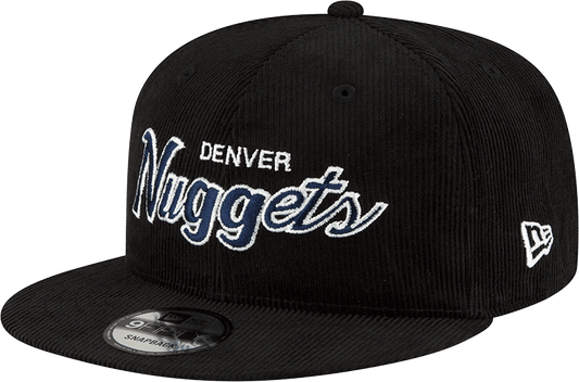 Denver Nuggets Dark Cord 9FIFTY Snapback