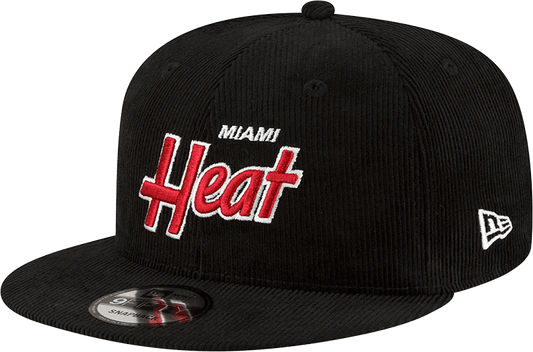 Miami Heat Dark Cord 9FIFTY Snapback