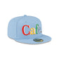Cafe X New Era Blue 59FIFTY Fitted