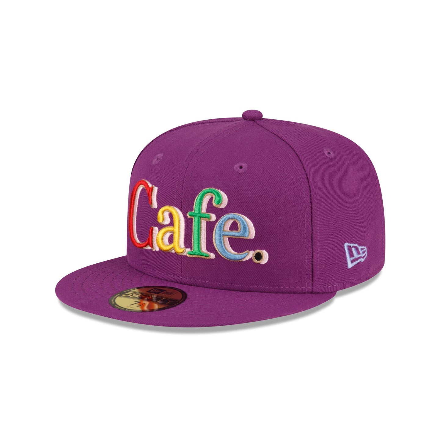 Cafe X New Era Purple 59FIFTY Fitted Hat