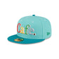 Cafe X New Era Teal 59FIFTY Fitted