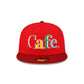 Cafe X New Era Red 59FIFTY Fitted