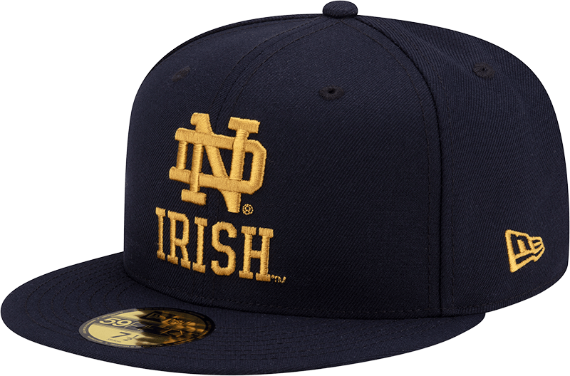 Notre Dame Fighting Irish Navy 59FIFTY Fitted Hat