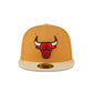Chicago Bulls Oatmeal 9FIFTY Snapback Hat