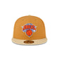 New York Knicks Oatmeal 9FIFTY Snapback Hat