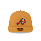 Atlanta Braves Taupe Low Profile 59FIFTY Fitted Hat