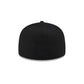 Notre Dame Fighting Irish Black on Black 59FIFTY Fitted Hat
