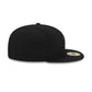 Notre Dame Fighting Irish Black on Black 59FIFTY Fitted Hat