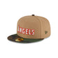 Just Caps Camo Khaki Los Angeles Angels 59FIFTY Fitted Hat