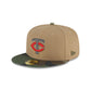 Just Caps Camo Khaki Minnesota Twins 59FIFTY Fitted Hat