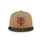 Just Caps Camo Khaki Minnesota Twins 59FIFTY Fitted Hat