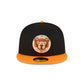 Just Caps Orange Visor Chicago Cubs 59FIFTY Fitted Hat
