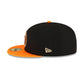Just Caps Orange Visor Chicago Cubs 59FIFTY Fitted Hat