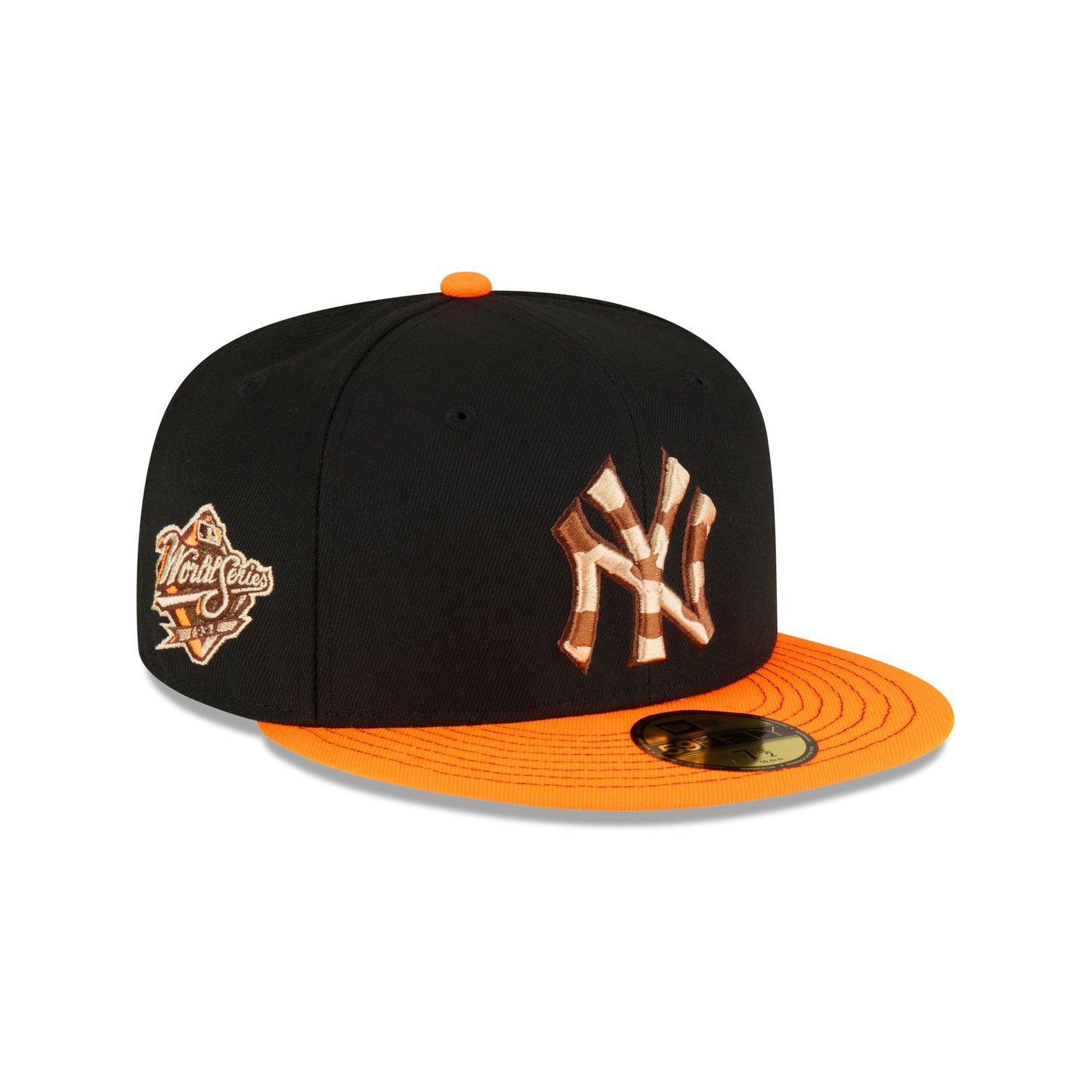 York Caps Yankees Fitted Era – Just New 59FIFTY Orange Cap New Hat Visor
