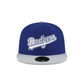 Just Caps Gray Visor Los Angeles Dodgers 59FIFTY Fitted Hat