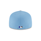 Just Caps Gray Visor Kansas City Royals 59FIFTY Fitted Hat