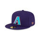 Arizona Diamondbacks Purple Wool 59FIFTY Fitted Hat