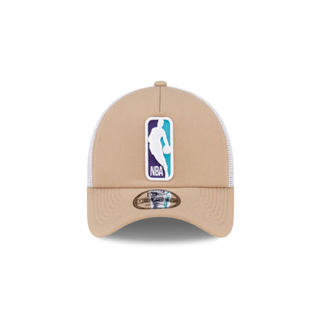 Charlotte Hornets Logoman 9FORTY A-Frame Snapback Hat