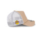 Los Angeles Lakers Logoman 9FORTY A-Frame Snapback Hat