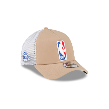 Philadelphia 76ers Logoman 9FORTY A-Frame Snapback Hat