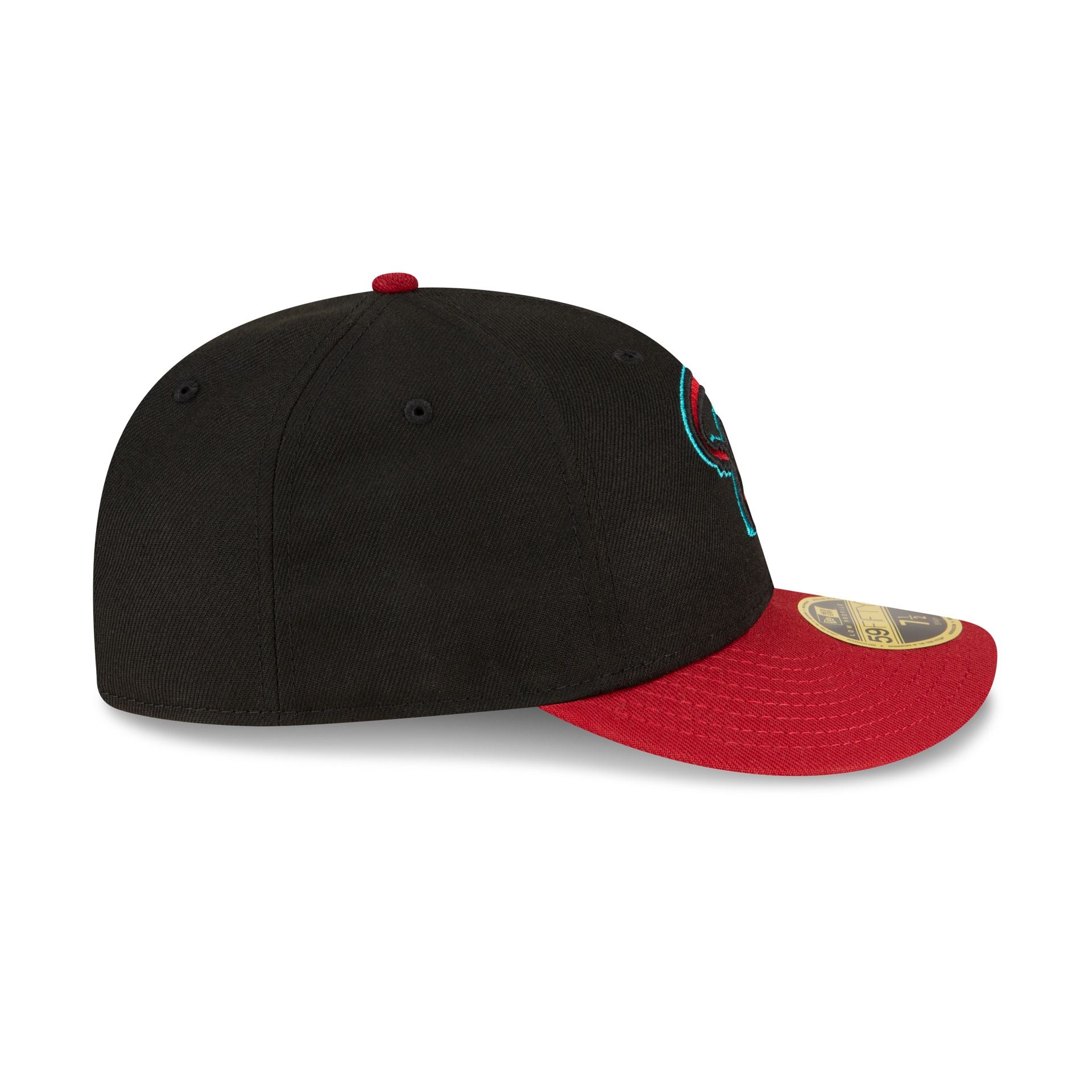 Cappello New Era Arizona Diamondbacks - Profilo Basso, Nero, Taglia 7 3/4 (Fitted)
